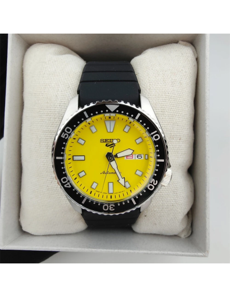 reloj automático hombre Seiko 5 Sports Sunstrike SBSA307 JDM 42,5mm 100m WR