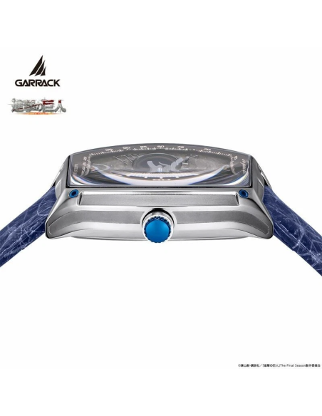 automático Garrack Attack on Titan Eren Yeager S-MEISTER COLLABORATION WATCH LIMITED 100 pcs EDITION MADE IN JAPAN