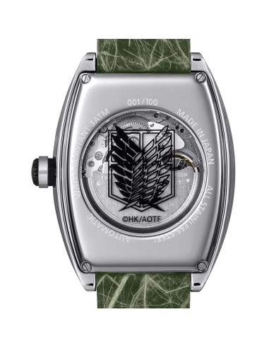reloj automático hombre Garrack Attack on Titan Levi GARRACK ATTACK ON TITAN
