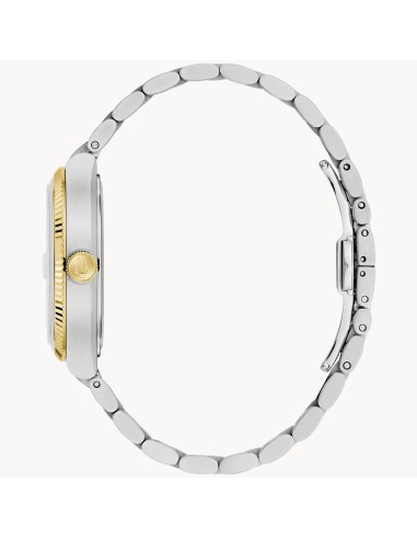 unisex Bulova Super Seville 98B458 38mm  movimiento cuarzo alta precisión HPQ 262kHz cristal de zafiro