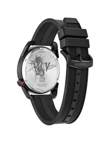 Reloj hombre cuarzo Citizen Marvel Venom “Lethal Protector” AW2065-41W 42 mm –  100 m, correa poliuretano