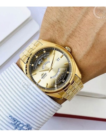 reloj automático hombre Orient Multi-Year  RA-BA0001G 43,5mm 50m WR correa de acero