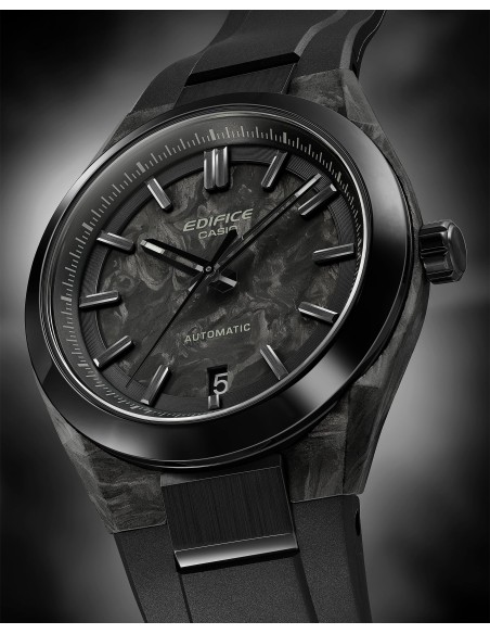 automático Casio Edifice Forged Carbon Automatic EFK-100XPB-1AJF 40mm 100m WR JDM