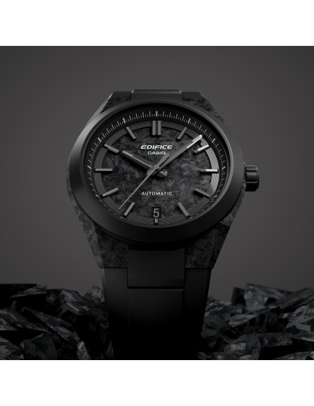 automático Casio Edifice Forged Carbon Automatic EFK-100XPB-1AJF 40mm 100m WR JDM