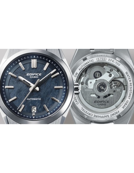 automático Casio Edifice EFK-100YD-2AJF JDM 39mm 100m WR cristal de zafiro