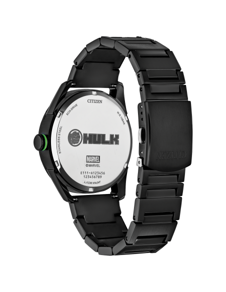 solar Citizen Eco-Drive Marvel Hulk BM7675-57W Special Edition 42mm 100m WR