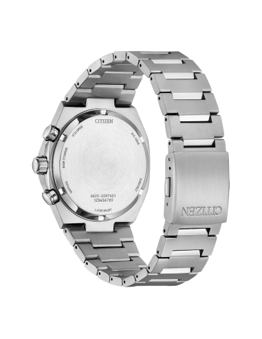 Citizen ZENSHIN Sport Luxury Super Titanium Panda CA4610-85Z 42.5mm 100m WR cristal de zafiro