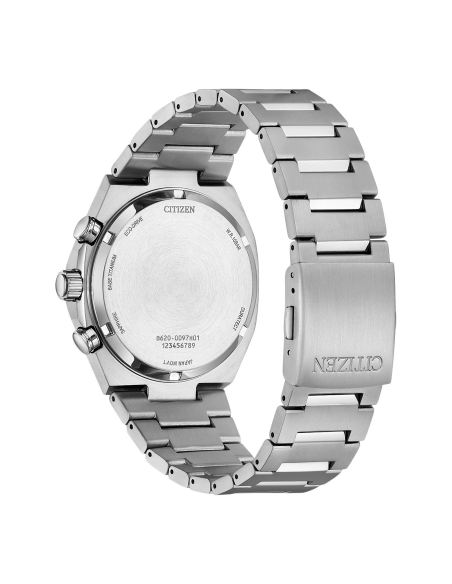 Citizen ZENSHIN Sport Luxury Super Titanium Panda CA4610-85Z 42.5mm 100m WR cristal de zafiro