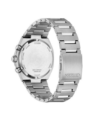 Citizen ZENSHIN Sport Luxury Super Titanium Panda CA4610-85Z 42.5mm 100m WR cristal de zafiro