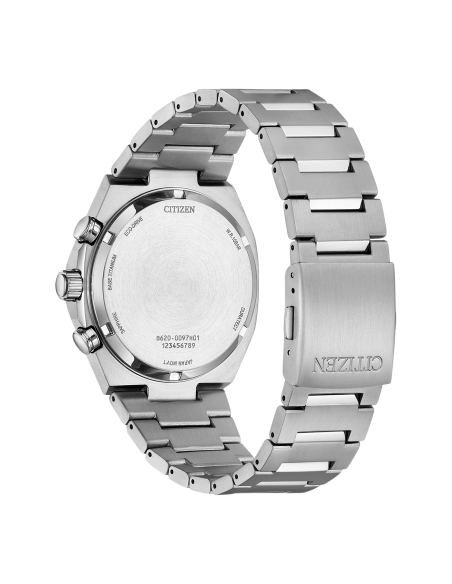 Citizen ZENSHIN Sport Luxury Super Titanium Panda CA4610-85Z 42.5mm 100m WR cristal de zafiro