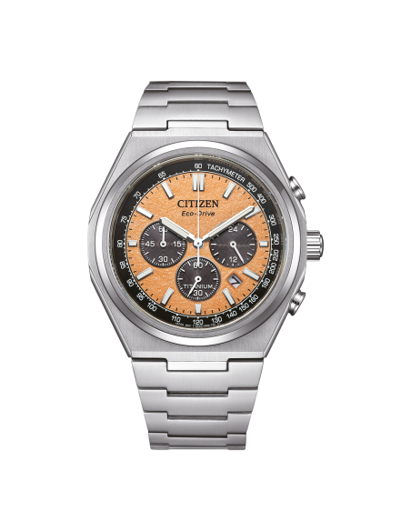 Citizen ZENSHIN Sport Luxury Super Titanium Panda CA4610-85Z 42.5mm 100m WR cristal de zafiro