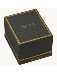 automático hombre Bulova Maquina 98A318 40mm 50m WR correa HNBR ( 2
