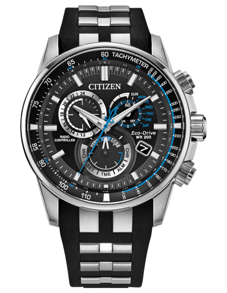 solar radiocontrol Citizen PCAT SPORT  CB5970-02H 43mm 200m WR cristal de zafiro
