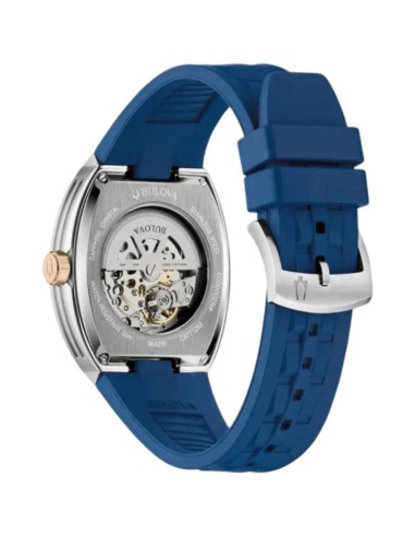 automático hombre Bulova Maquina 98A318 40mm 50m WR correa HNBR (