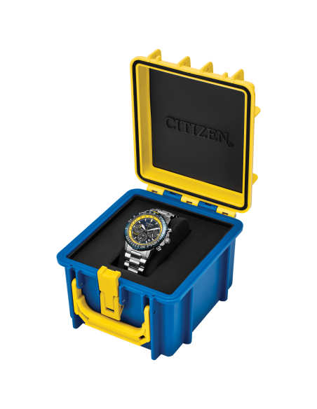 solar Citizen Promaster Sky Navihawk Blue Angels  CA4667-53L 40MM 200m Cristal de zafiro