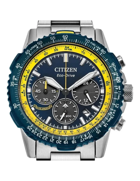 solar Citizen Promaster Sky Navihawk Blue Angels  CA4667-53L 40MM 200m Cristal de zafiro