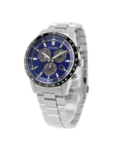 cronógrafo solar Citizen Eco-Drive BL5614-59L JDM 39.5m 100m WR correa de acero