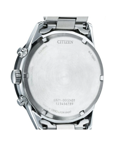 cronógrafo solar Citizen Eco-Drive BL5614-59L JDM 39.5m 100m WR correa de acero