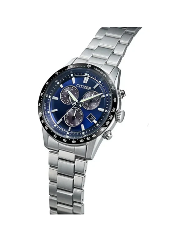 cronógrafo solar Citizen Eco-Drive BL5614-59L JDM 39.5m 100m WR correa de acero