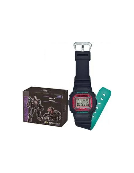 Casio G-Shock × Transformers Master Nemesis Prime Resonant Model DW-5600TF19-SET JDM