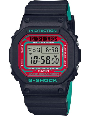 Casio G-Shock × Transformers Master Nemesis Prime Resonant Model DW-5600TF19-SET JDM