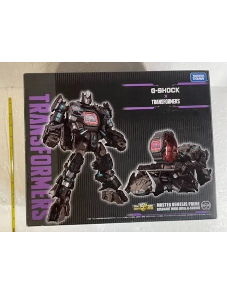 Casio G-Shock × Transformers Master Nemesis Prime Resonant Model DW-5600TF19-SET JDM