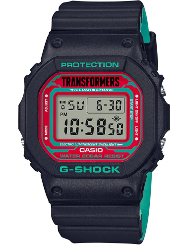 Casio G-Shock × Transformers Master Nemesis Prime Resonant Model DW-5600TF19-SET JDM