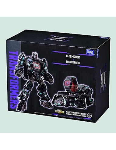 Casio G-Shock × Transformers Master Nemesis Prime Resonant Model DW-5600TF19-SET JDM