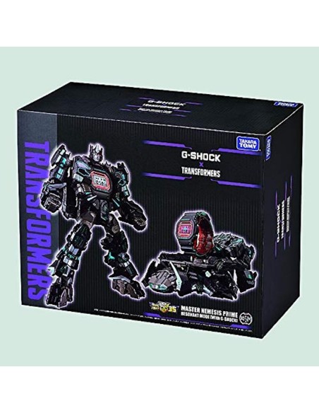 Casio G-Shock × Transformers Master Nemesis Prime Resonant Model DW-5600TF19-SET JDM