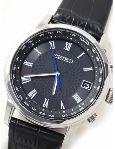solar Titanio Seiko Brightz Bespoke Tailor Dittos Limited 600 zafiro cocodrilo 38.5mm