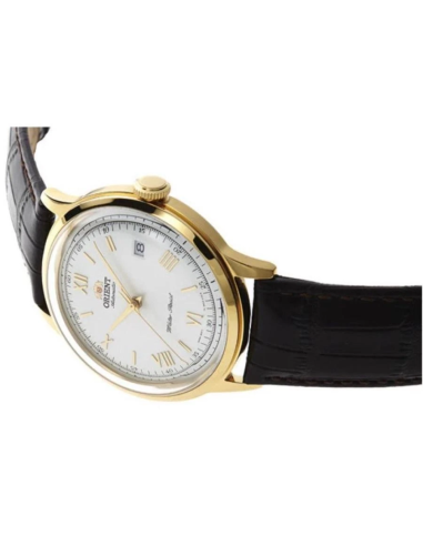 Reloj automático hombre Orient Bambino TAC00007W 40.5mm 30m WR correa de cuero Calibre F6724