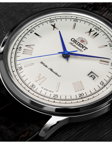 Reloj automático hombre Orient Bambino TAC00009W 40.5mm 30m WR correa de cuero Calibre F6724