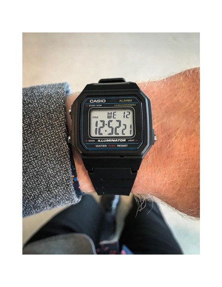 copy of Reloj hombre militar Casio W217H-3BV camuflaje correa goma