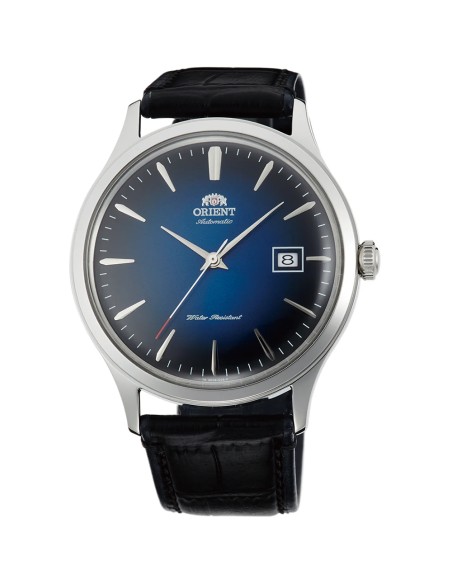 reloj automático hombre Orient Bambino TAC08004D 42mm 30m WR correa de cuero