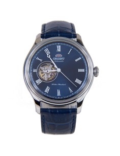 reloj automático hombre Orient Bambino Open Heart  TAG00004D 43mm 50m WR correa de cuero