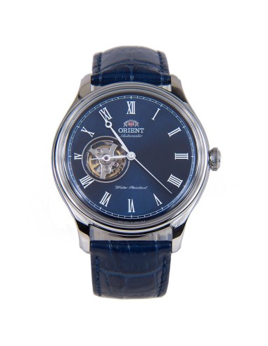 reloj automático hombre Orient Bambino Open Heart  TAG00004D 43mm 50m WR correa de cuero