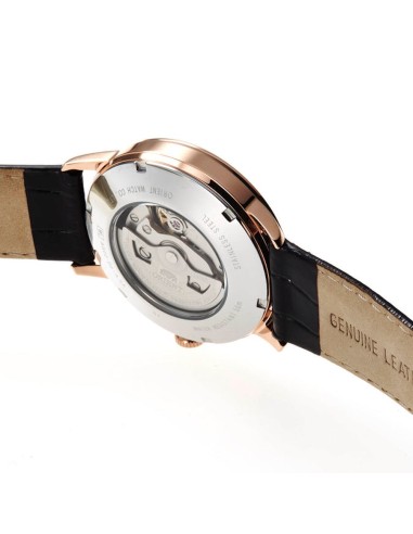 reloj automático hombre Orient Contemporary Open Heart  TAG02002W 41mm 50m WR correa de cuero