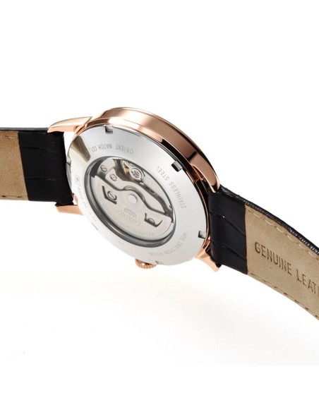 reloj automático hombre Orient Contemporary Open Heart  TAG02002W 41mm 50m WR correa de cuero
