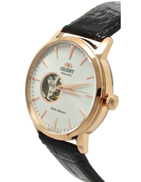 reloj automático hombre Orient Contemporary Open Heart  TAG02002W 41mm 50m WR correa de cuero