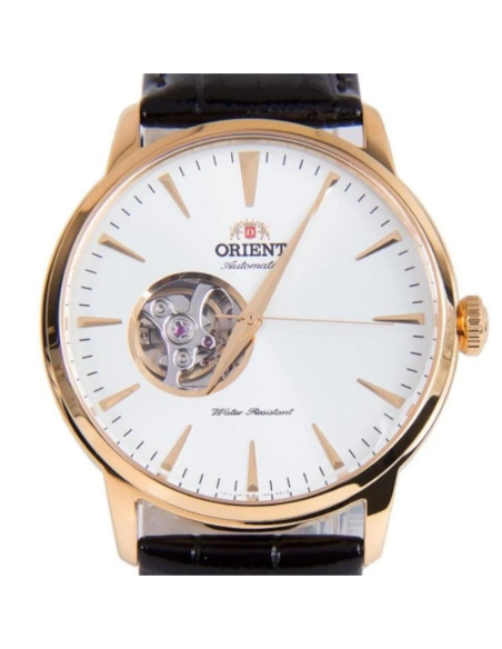 reloj automático hombre Orient Contemporary Open Heart  TAG02002W 41mm 50m WR correa de cuero