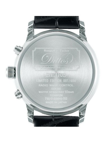 reloj solar Titanio Seiko Brightz Bespoke Tailor Dittos Limited Edition SAGZ101 JDM Limited Edition 600 38.5mm
