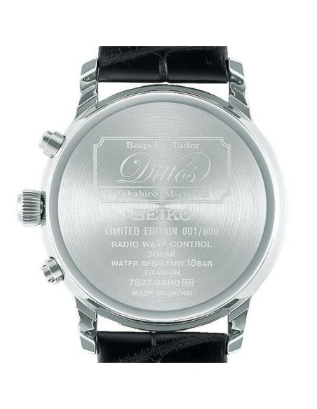 reloj solar Titanio Seiko Brightz Bespoke Tailor Dittos Limited Edition SAGZ101 JDM Limited Edition 600 38.5mm