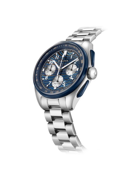 Bulova 98A329  Lunar Pilot Chronograph esfera Timascus 150th Anniversary Limited Edition