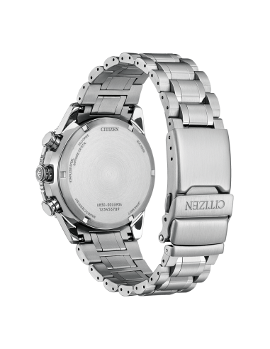 cronógrafo solar Citizen Promaster Pilot SkyHawk JV2000-51L 43mm 200m WR cristal de zafiro