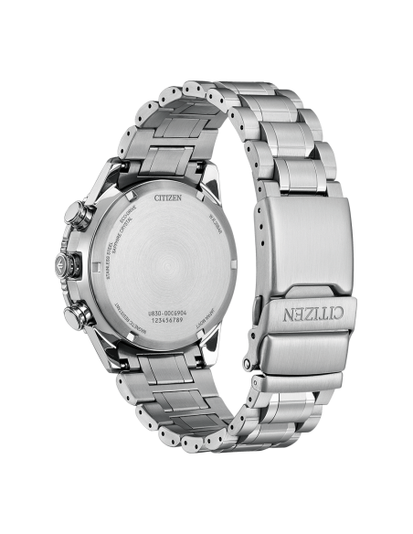 cronógrafo solar Citizen Promaster Pilot SkyHawk JV2000-51L 43mm 200m WR cristal de zafiro