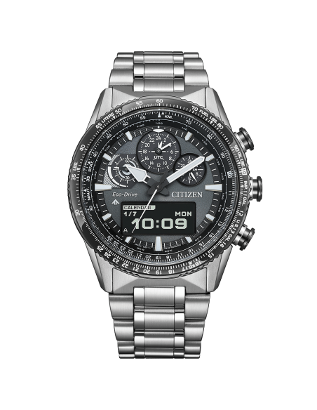 solar Citizen Promaster SkyHawk JV2006-55H 43mm 200m WR cristal de zafiro Hora Dual
