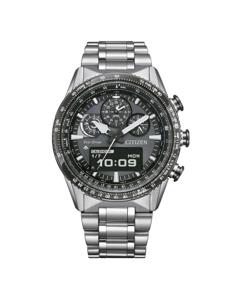 solar Citizen Promaster SkyHawk JV2006-55H 43mm 200m WR cristal de zafiro Hora Dual