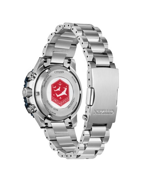 solar Citizen Eco-Drive Promaster Navihawk Snowbirds CA4668-51X 40mm 200m WR cristal de zafiro