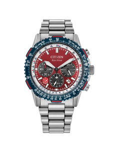 solar Citizen Eco-Drive Promaster Navihawk Snowbirds CA4668-51X 40mm 200m WR cristal de zafiro