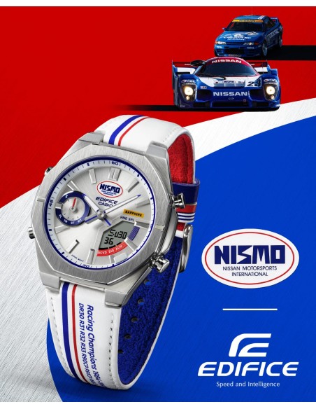 solar Bluetooth Hombre Casio Edifice NISMO Heritage Edition ECB-S10NIS-7AJR JDM 43mm 100m